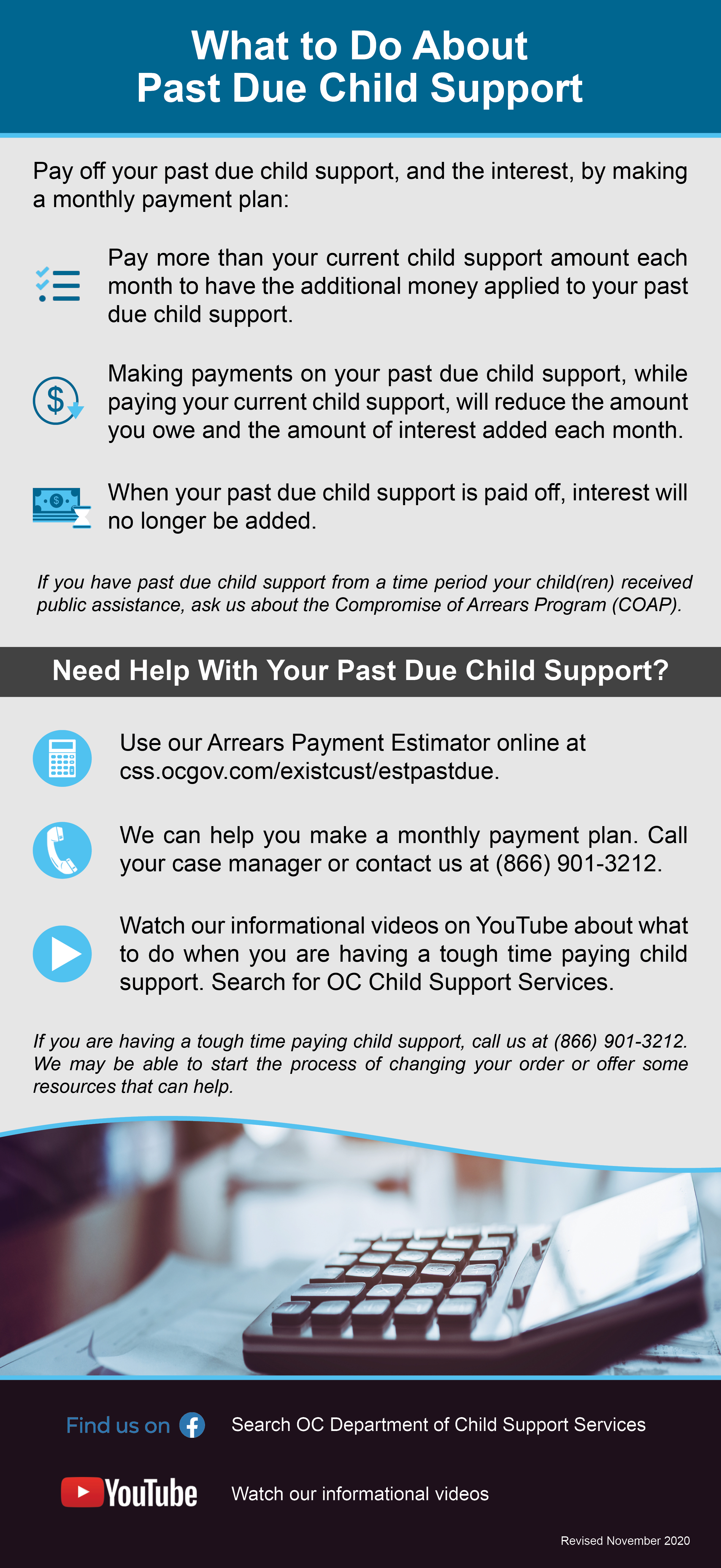 How do i find out how on sale much back child support i owe online